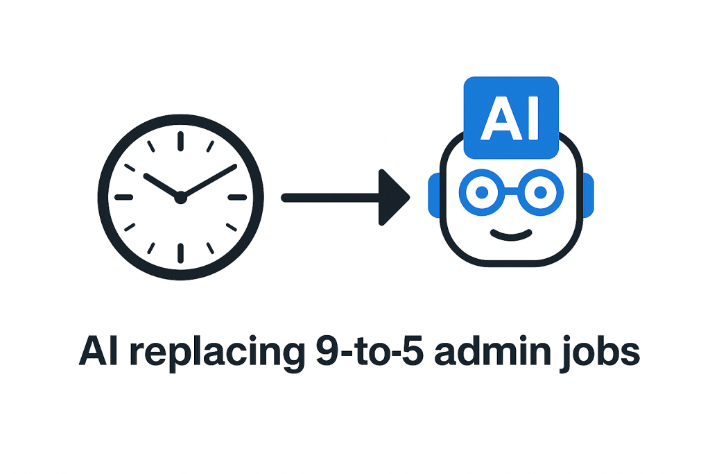 AI replacing 9-to-5 admin jobs