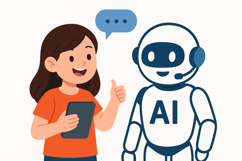 kids growing up with AI