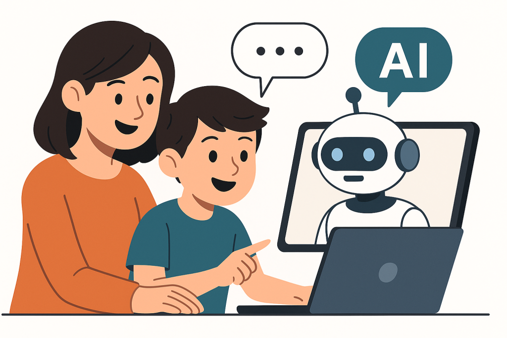 teaching kids to supervise AI at home