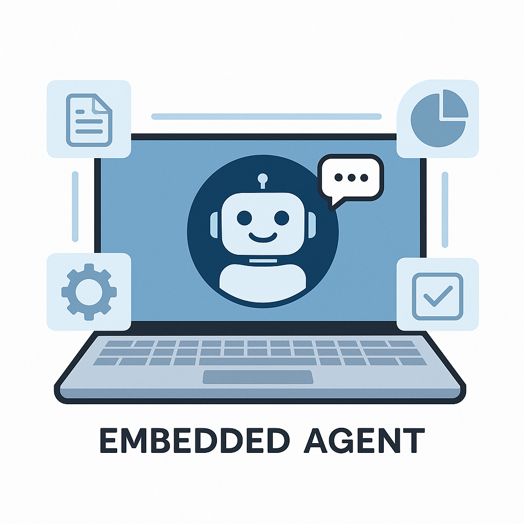 Embedded AI agents in SaaS