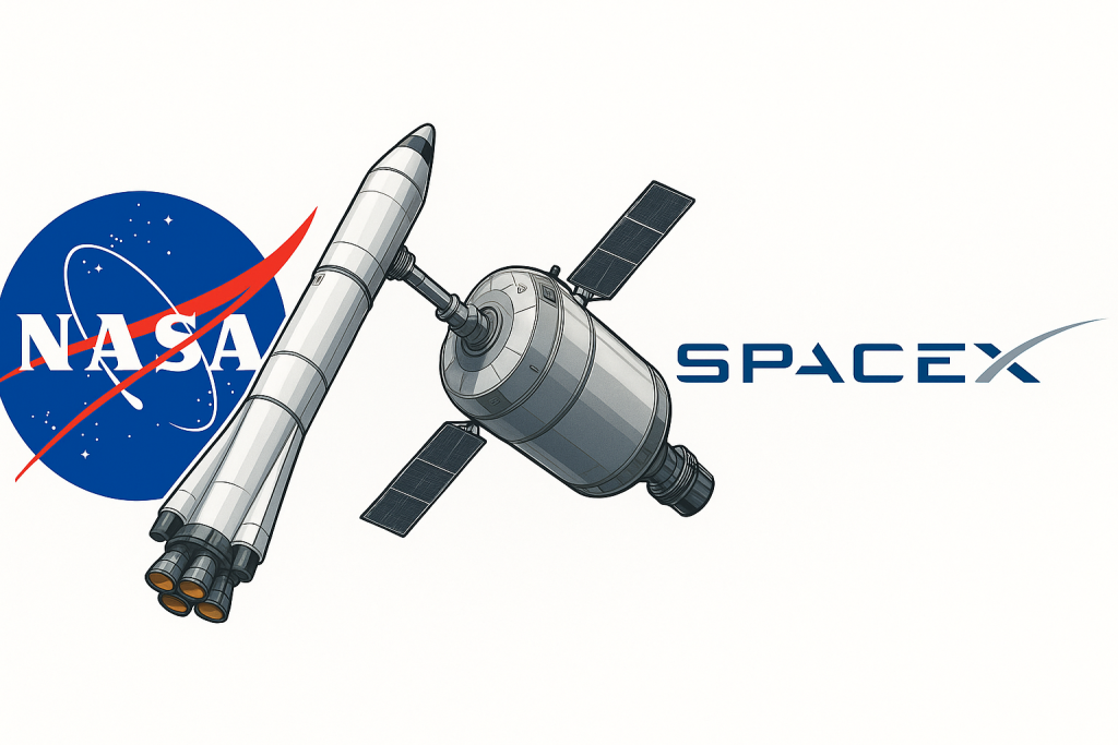 NASA SpaceX orbital refueling