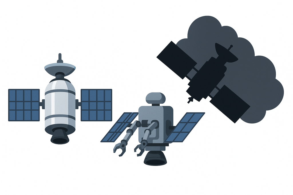 covert space maneuvering via refueling