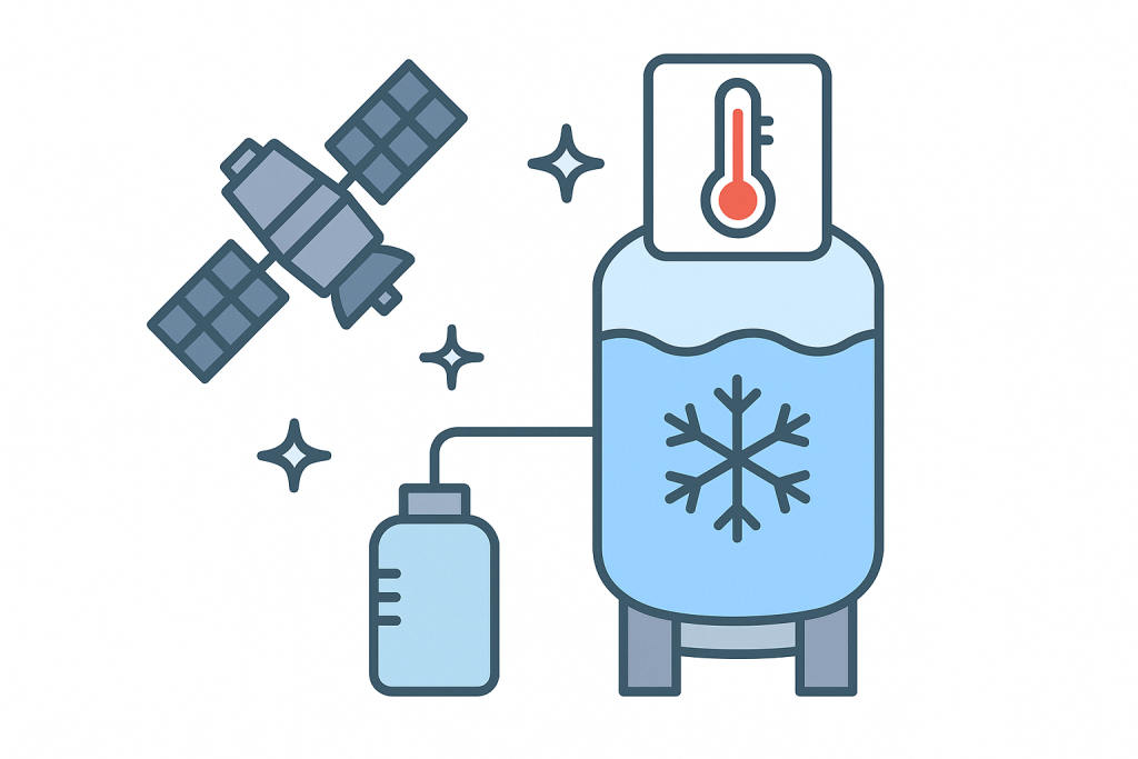 cryogenic fuel storage in space