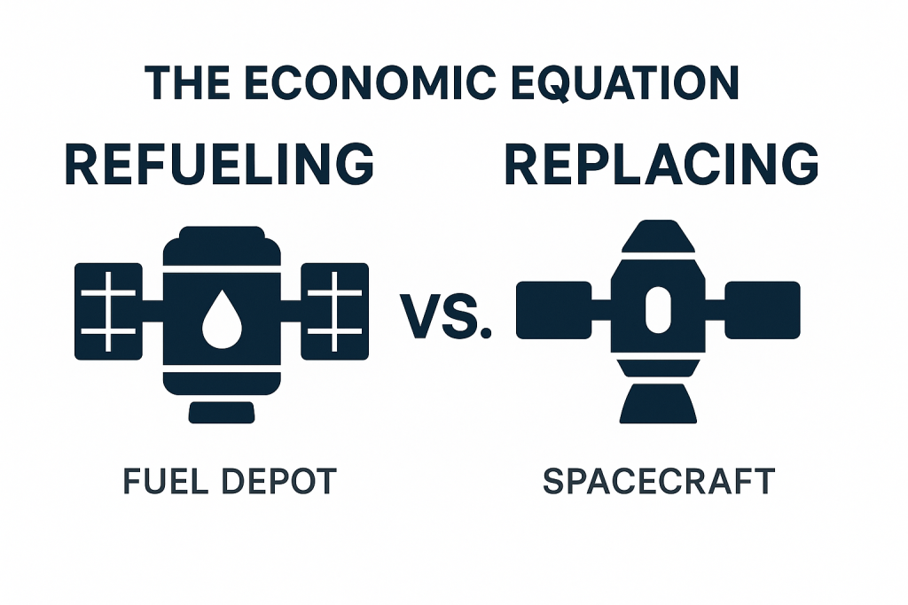 Orbital Fuel as a Commodity: The Rise of the CisLunar Petro-Economy - Discusses how fuel in space (especially water-derived propellants) might become a tradable commodity, with pricing influenced by extraction, transportation, and geopolitical control points in orbit.