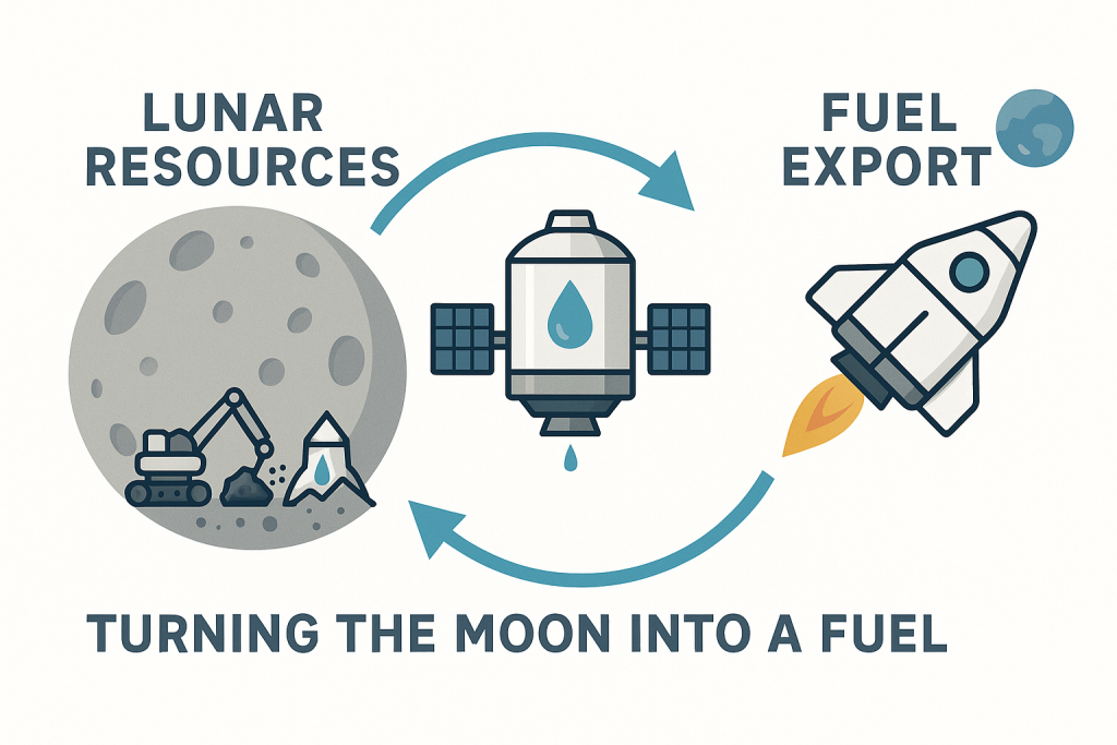 lunar fuel export economy