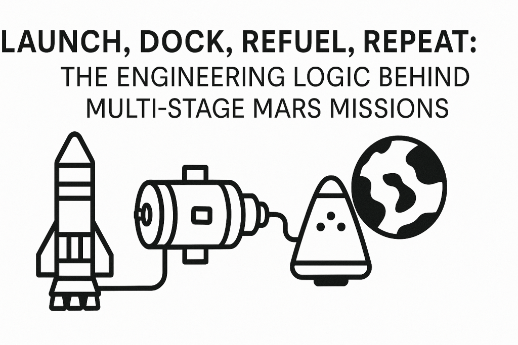 multi-stage Mars missions