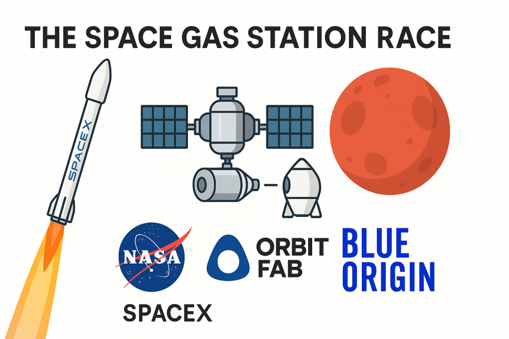 orbital fuel depot race