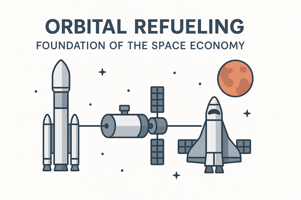 orbital refueling space economy