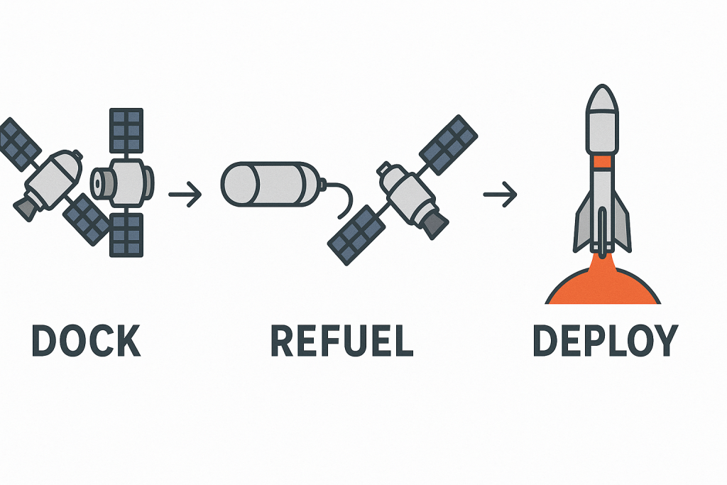 space economy operational workflows