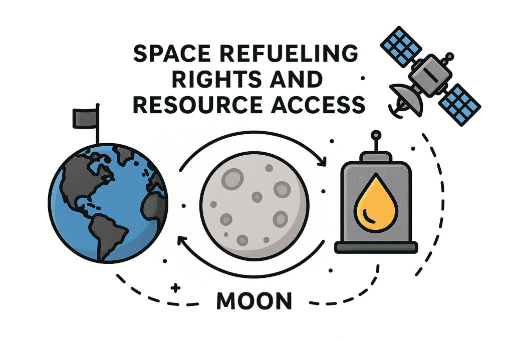 space refueling rights and resource access