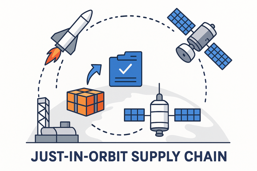 timing in orbital logistics