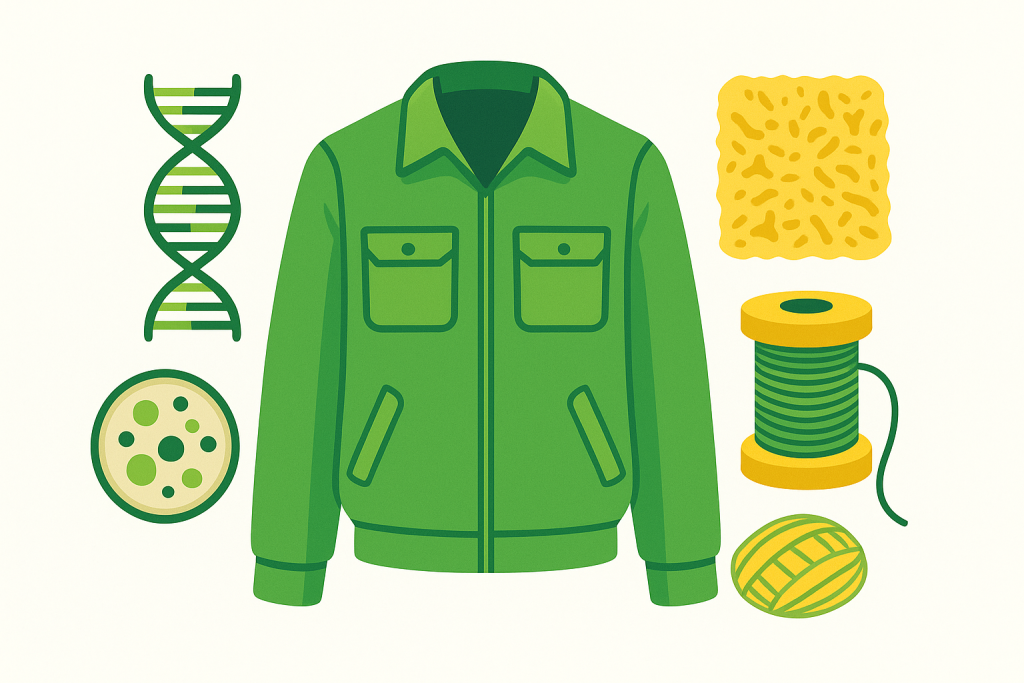 Bio-textiles synthetic biology