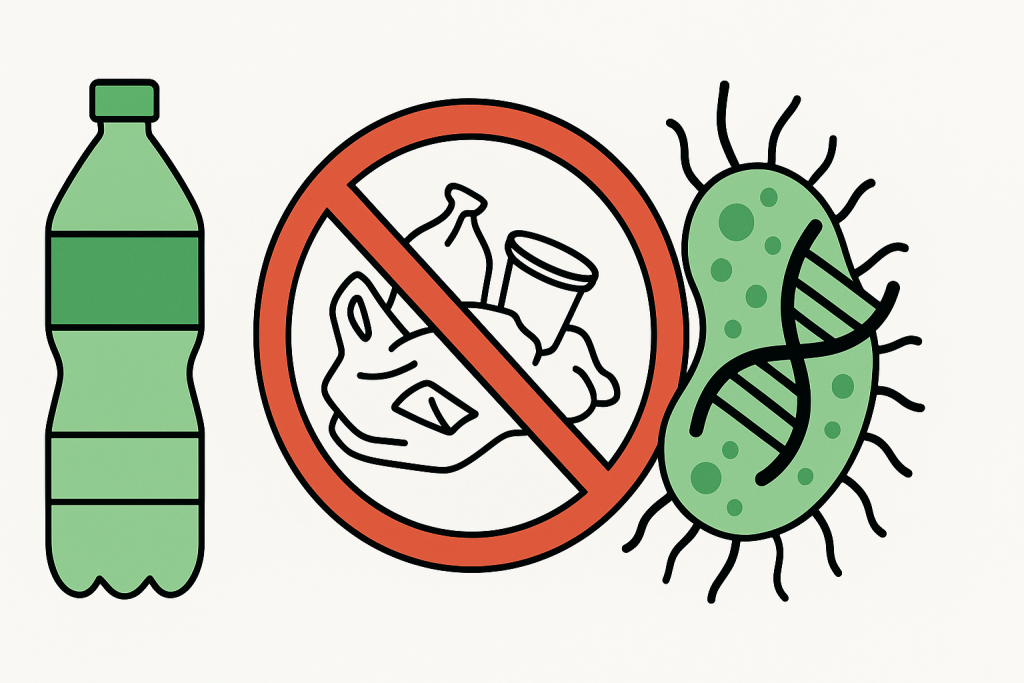Microbes and plastic waste