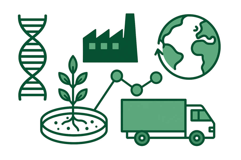 How CRISPR is transforming global manufacturing with biological, adaptive, and local supply chains.
