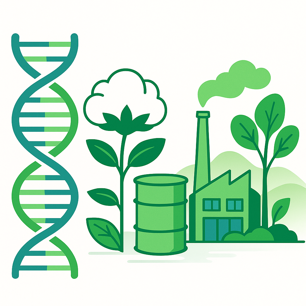 How programmable biology turns DNA into a sustainable supply chain for the low-carbon economy.