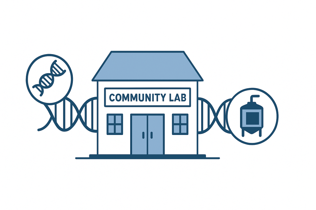 How community bio-labs and local biotech hubs are redefining production and resilience in the post-global economy.