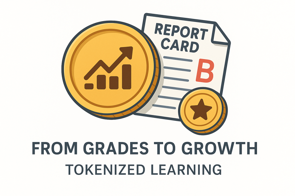 How tokenized learning rewards curiosity, effort, and contribution over test scores.