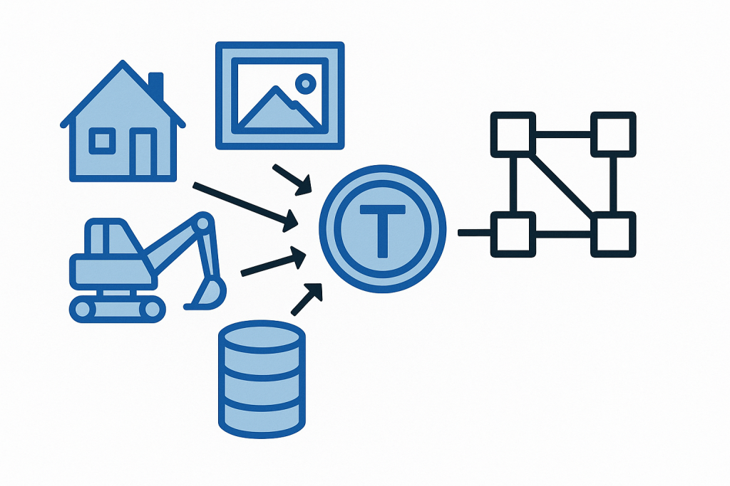 How blockchain tokenizes homes, art, and equipment—building trust and ownership infrastructure for the physical world.