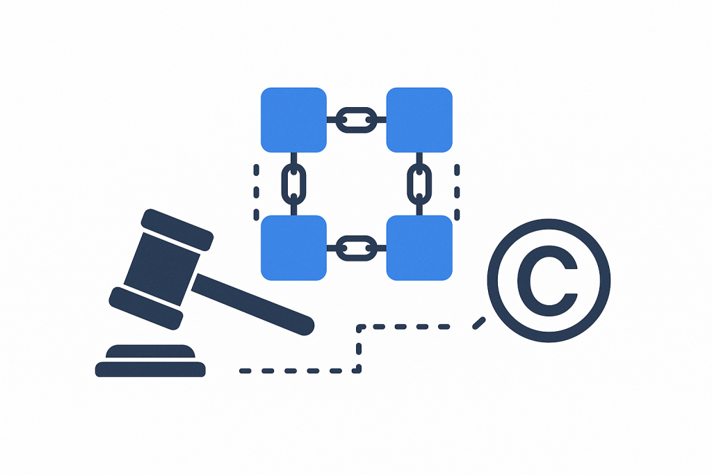 Blockchain IP redefines proof of ownership and licensing in creative law.
