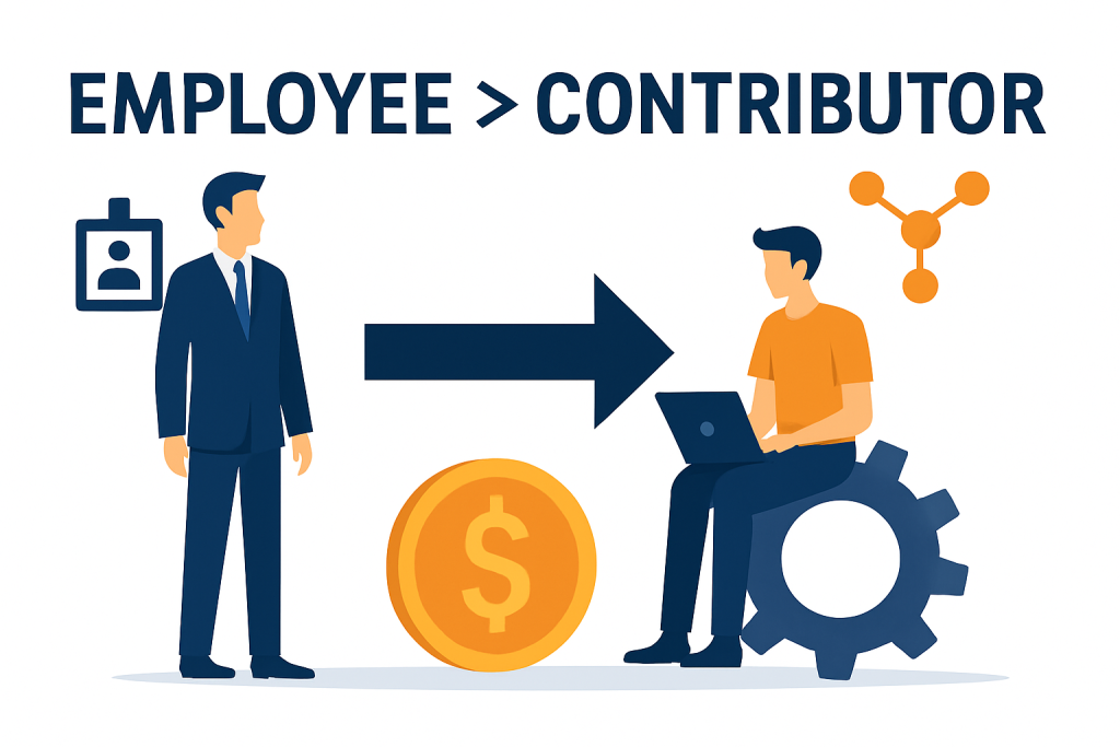 Discover how DAOs shift work from employees to contributors through flexible tasks, incentives, and shared ownership.