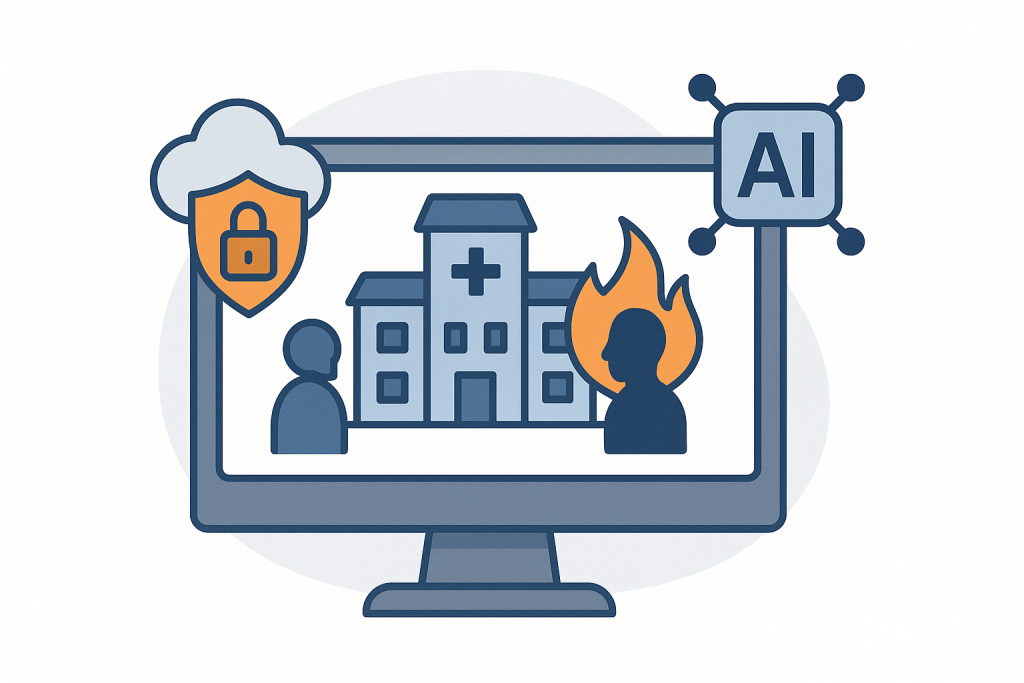 How synthetic environments train and test AI for crises without collecting risky real-world incident data.