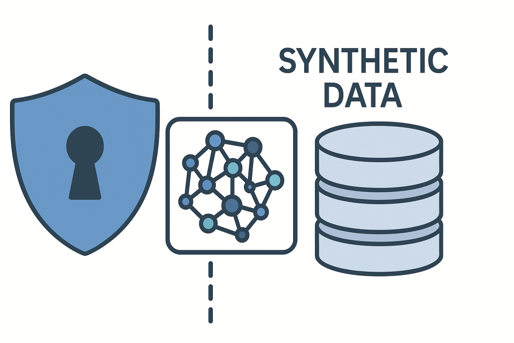 How enterprises share synthetic corpora to collaborate on AI without exposing personal or proprietary secrets.