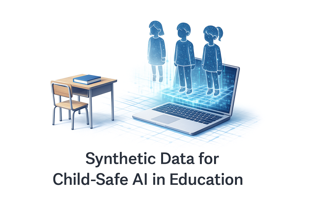 How synthetic student data enables better AI tools without harvesting children’s real records.