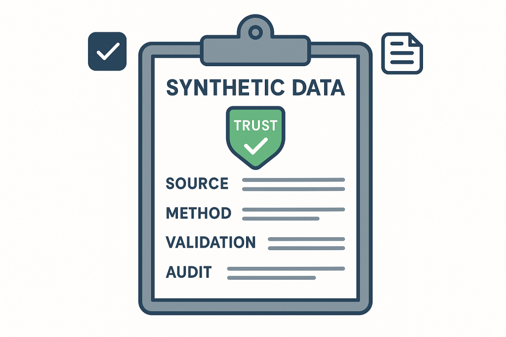 What trust labels must show—provenance, disclosure, audits—to earn confidence in child- and care-facing AI.
